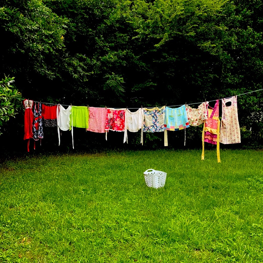 13 Vintage Aprons